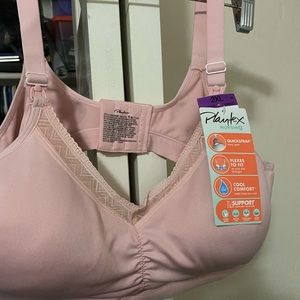 NWT pink Playtex nursing bra 2XL
